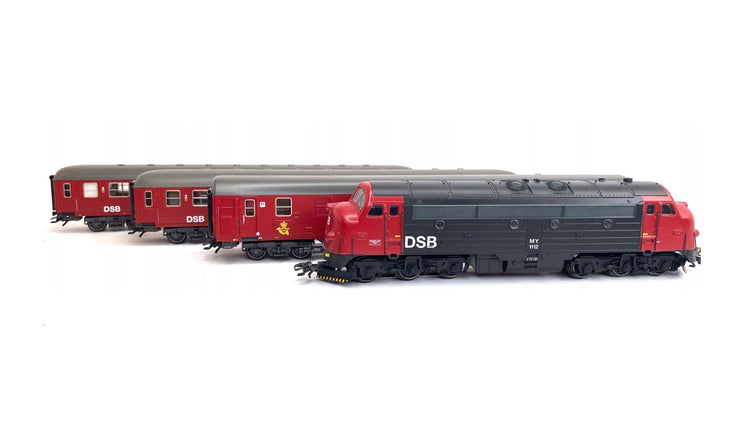Danish railway network - H0 scale